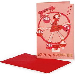 Ευχετήρια κάρτα Legami Love Wheel BGA0001
