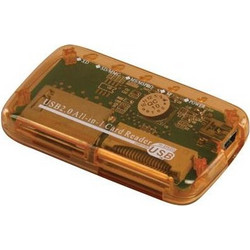 BasicXL BXL-CARDRW 1 Card Reader USB-A 2.0 για SD / microSD / xD / Memory Stick