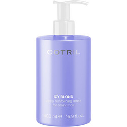 Cotril Icy Blond Deep Reinforcing Μάσκα Μαλλιών για Προστασία Χρώματος για Βαμμένα Μαλλιά 500ml