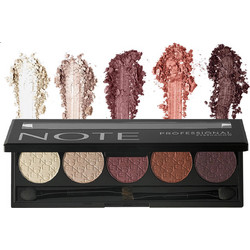 Note Eyeshadow Palette 107 Παλέτα Σκιών 5x2gr