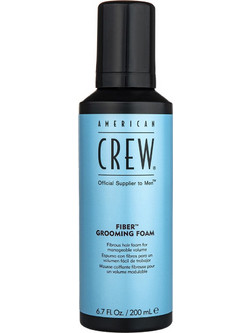 American Crew Fiber Grooming Αφρός Μαλλιών για Όγκο Δυνατό Κράτημα 200ml