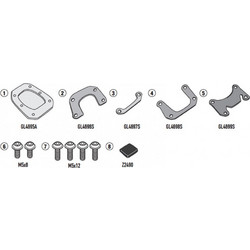 Kappa Βάση Stand Honda Forza 75021-24/X-ADV 750 21-25 ES1186K