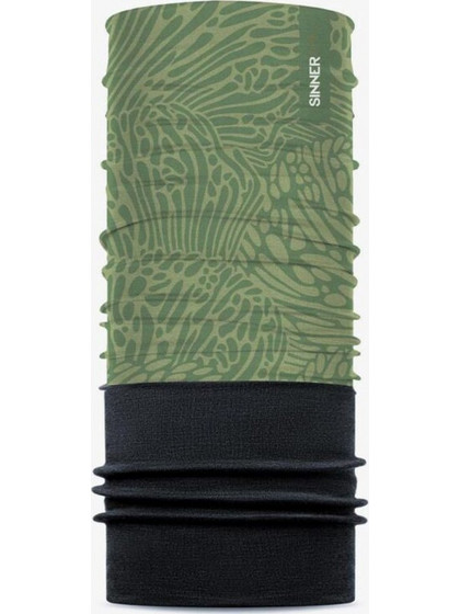 SINNER Men Fleece Bandana - CORAL GREEN - SIWE-660-75-00