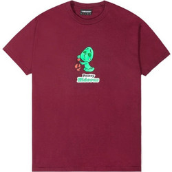THE HUNDREDS Men Pretty Hideous T-Shirt - BURGUNDY - T21P101042-5