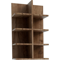 Κρεμαστό Ράφι Callisto Σκούρο Δρυς 40x27.7x70cm