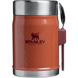Stanley Classic Legendary Food Jar + Spork 0.4L Hammertone Clay Hammertone Clay