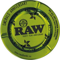 Raw Μεταλλικό Τασάκι Green Emerald Anniversary - 14cm