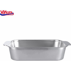 Vanora VN-FM-T33 Δίσκος Σερβιρίσματος Inox 33x19x7.5 εκ. , LORA