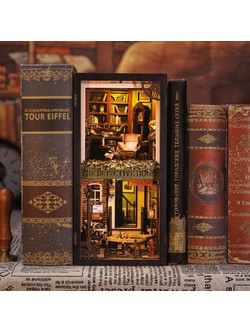 Cutebee Rose Detective Agency 3D Book Nook DIY 322 Κομμάτια 23cm