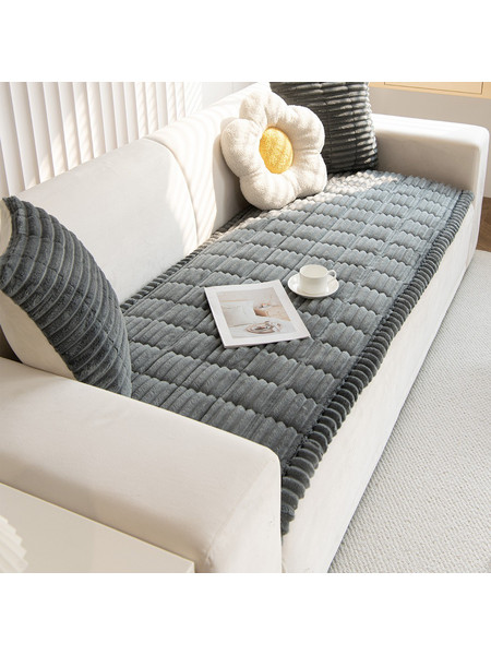 ΑΝΩΣΤΡΩΜΑ ΚΑΝΑΠΕ ASPEN DARK GREY (70X210) - MELINEN