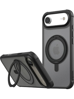 Araree Duple M Stand Magsafe Case For Iphone 17 Air Black - (AR20-02360A)