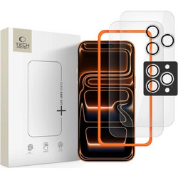 Tech-Protect Easy Set+ Tempered Glass 3-pack (iPhone 17 Pro / 16 Pro)