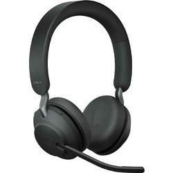 Jabra Evolve2 65 VOIP Headset Link380a UC Stereo Black (26599-989-999) (JAB26599-989-999)