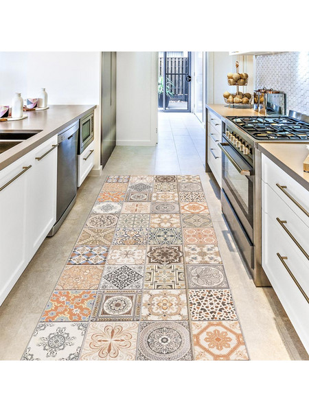Persian Tiles - L διάδρομος βινυλίου Ango - 83126