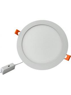 Panel LED χωνευτό 20W Λευκό με ρυθμιζόμενο λευκό φως 3CCT EVIVAK