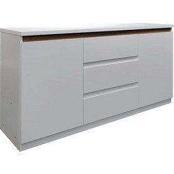 Μπουφές Chiemo σε φυσική απόχρωση 160x40x93.6εκ