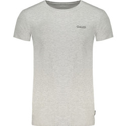 GAUDI MEN'S GRAY SHORT SLEEVE T-SHIRT Γκρι