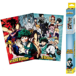 MY HERO ACADEMIA - Artworks - Set 2 posters '52x38'
