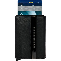 Porsche Design X Secrid μαύρη δερμάτινη Θήκη για Κάρτες OSE09800.001