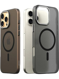 Araree case Aero Frame iPhone 16 Pro Max6.9 transparent-black/clear black - (AR20-02122A)