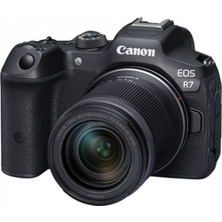 Canon EOS R7 Mirrorless Φωτογραφική Μηχανή Crop Frame + Kit 18-150mm f/3.5-6.3 & Adapter
