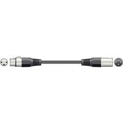 Citronic 190.080UK Καλώδιο Μικροφώνου XLR Θηλυκό - XLR Αρσενικό 1.5m (Τεμάχιο)
