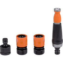 Σετ Ακροφύσιο Εκτόξευσης Νερού Black+Decker - 4 τεμάχια