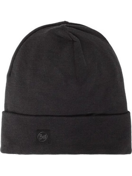 Buff Heavyweight Merino Wool Hat Loose Winter Cap - Black - (111170.999.10.00)