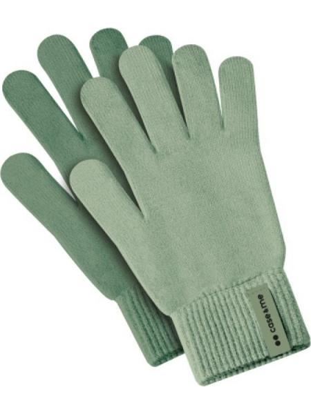 SBS Case Me Winter Wooly Gloves For Touch Screens One Size Green - (WINTER24GL22GN)