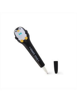 Legami Squishy Penguin Στυλό Gel 1mm Μαύρο SQP0004