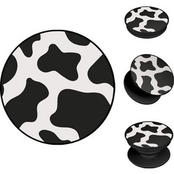 Sonique Animal Print Series Cow 01 Pop Socket