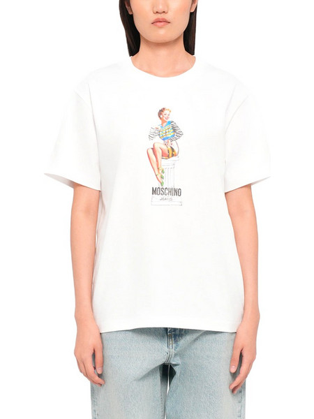 T-SHIRT WOMEN MOSCHINO JEANS