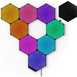 Nanoleaf Shapes Limited Edition Ultra Black Hexagons Starter Kit (9 Panels)