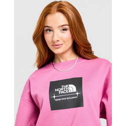 The North Face Logo Box Crew Γυναικείο Φούτερ NF0A8F7T42H1 LIVELY BERRY