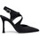 Envie Shoes Γόβες Slingback Δερμάτινες με Λεπτό Ψηλό Τακούνι Μαύρες E02-22086-34