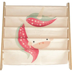 Sassi Montessori Παιδική Βιβλιοθήκη Ξύλινη 62x61 εκ. Sparkly The Unicorn