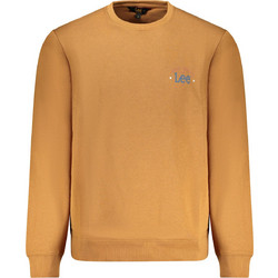Lee Mens Brown Zip-up Sweatshirt LOGOCREWSWS-ACORN