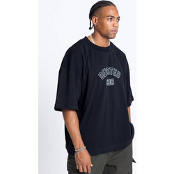 DEVOTED - Ανδρικό oversized t-shirt - Μαύρο 55051B