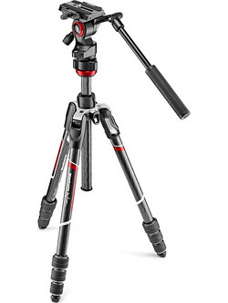 Manfrotto BeFree live Kit Twist Carbon with Fluid Video Head
