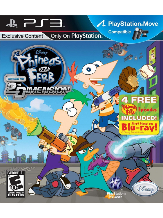 Phineas and Ferb Across The 2nd Dimension PS3