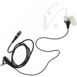Ακουστικό σπιράλ Ear Hook UHF/VHF με PTT μικρόφωνο για ασύρματο πομποδέκτη BF-888/BF-777/BF-666S/BF-777S/BF-888S/UV-5R