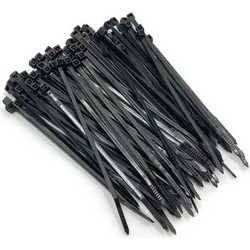 Δεματικά Καλωδίων (cable Ties) 2,5*100mm 100 Τεμάχια Μαύρα