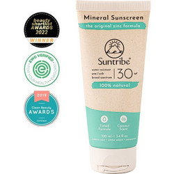 Suntribe Mineral Sunscreen Αντηλιακή Κρέμα Προσώπου & Σώματος με Χρώμα SPF30 100ml