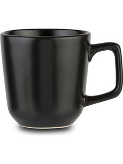 Κούπα stoneware Soho μαύρη 350ml