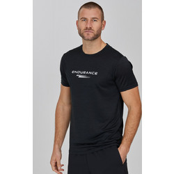 Endurance T-shirt Portofino M Performance S/S Tee - 1001 Black