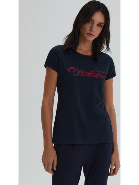 Diverse T-shirt ACHERI - Navy