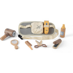 Dantoy - Barber play set in wood, 8 pcs. (5711)