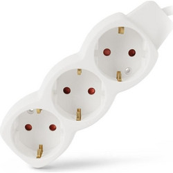 Entac Πολύπριζο 3 Θέσεων 3x1.0mm 1.5m - (ESEG3-1)