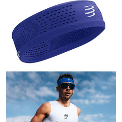 Compressport Thin Headband - DAZZ BLUE WHITE
