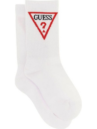Κάλτσες με Λογότυπο Guess H4YZ13 Άσπρο Άσπρο